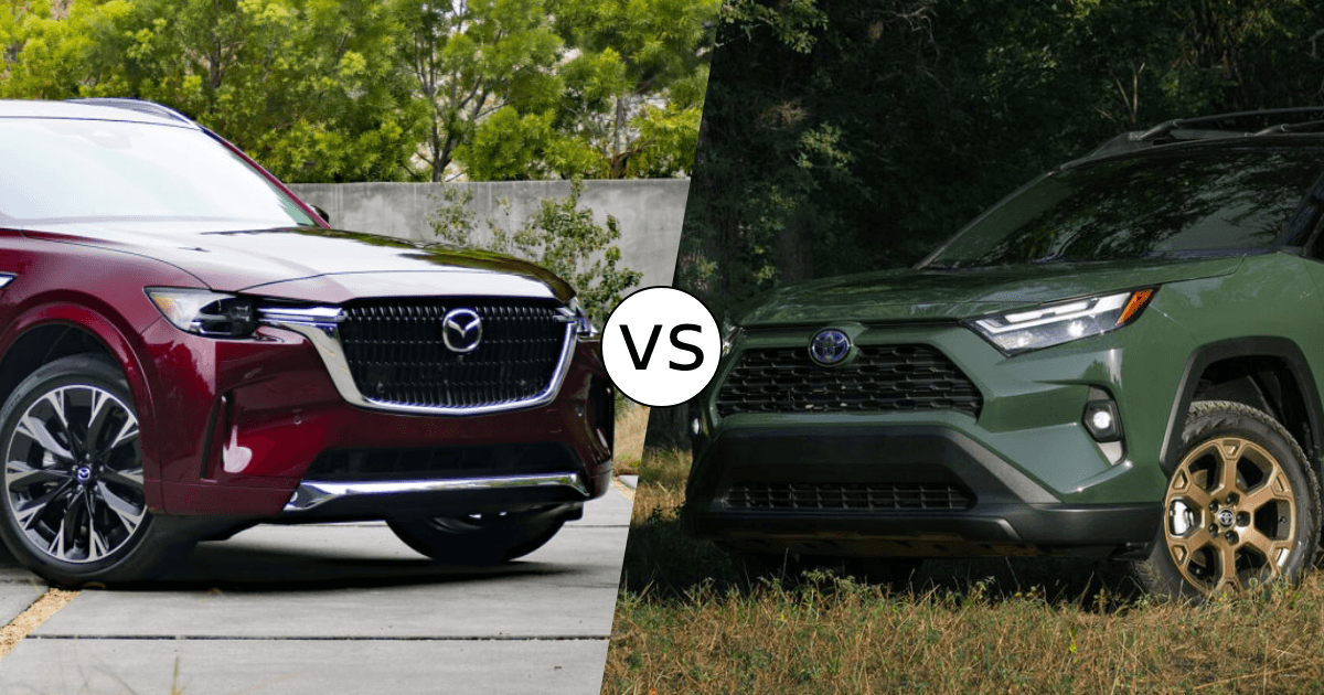 2024 Mazda CX-90 PHEV vs 2024 Toyota RAV4 Prime