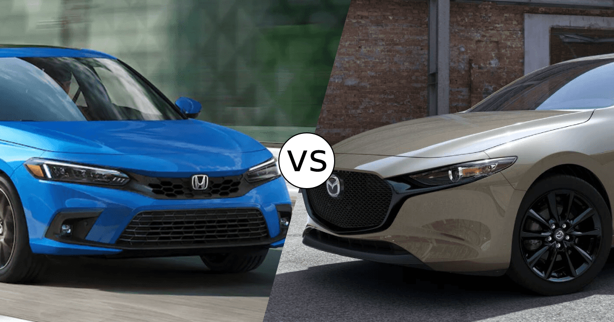 2024 Mazda3 vs. Honda Civic: A Comprehensive Comparison