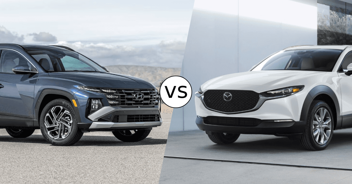 2025 Mazda CX-30 vs. Hyundai Tucson