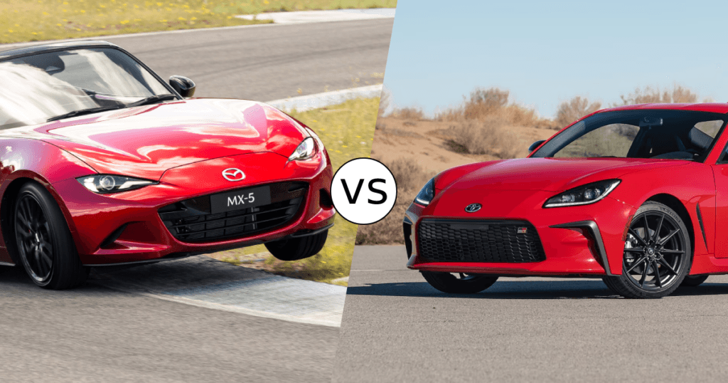 2025 Mazda Miata vs. Toyota GR86