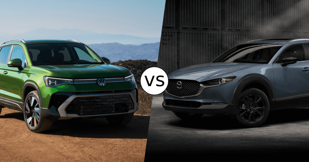 2025 Mazda CX-30 vs. Volkswagen Taos