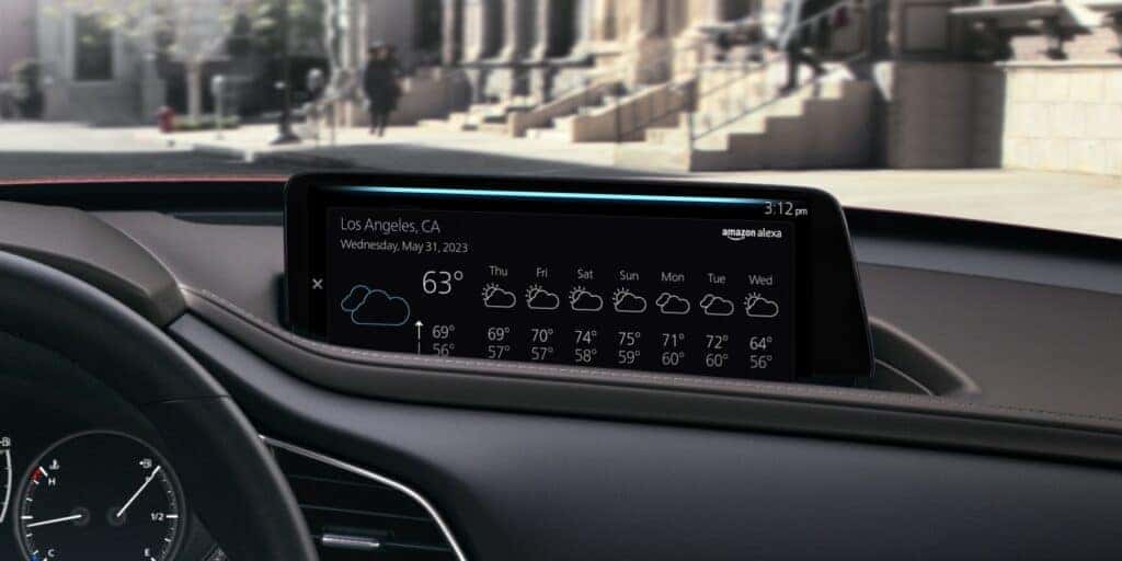 2025 Mazda CX-30 Weather display