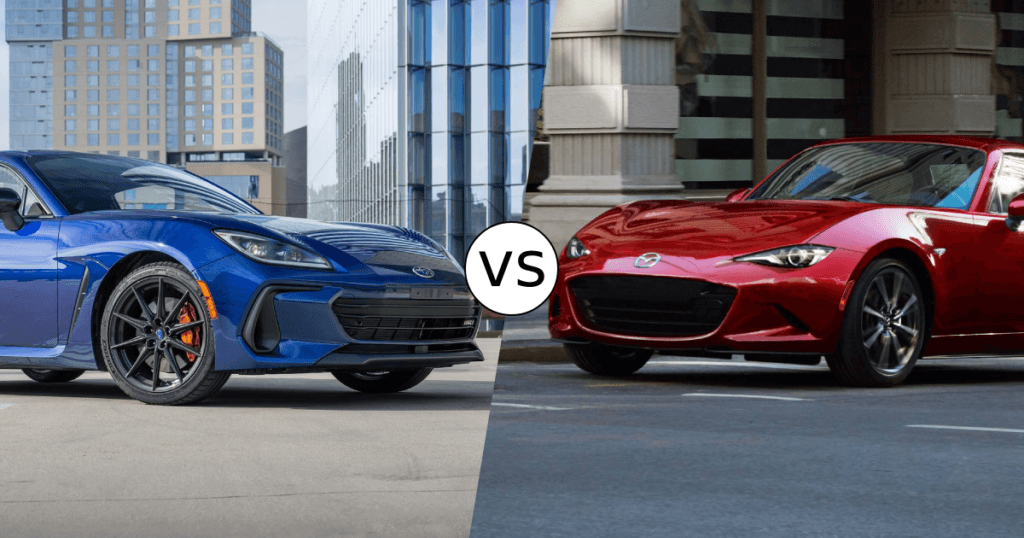 2025 Mazda MX-5 Miata vs. Subaru BRZ