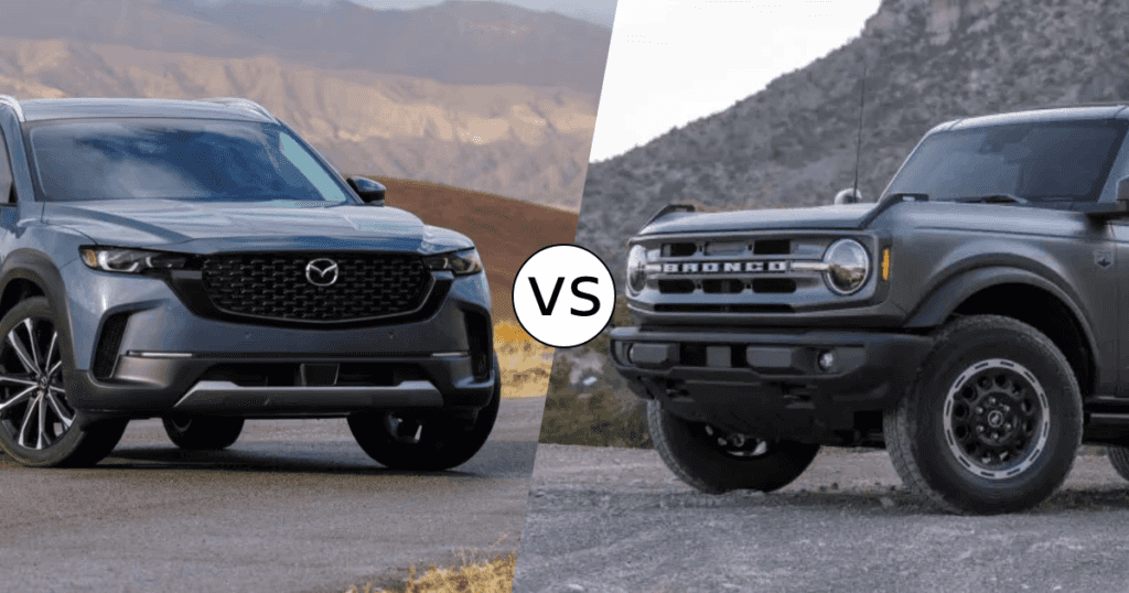 2025 Mazda CX-50 vs. Ford Bronco