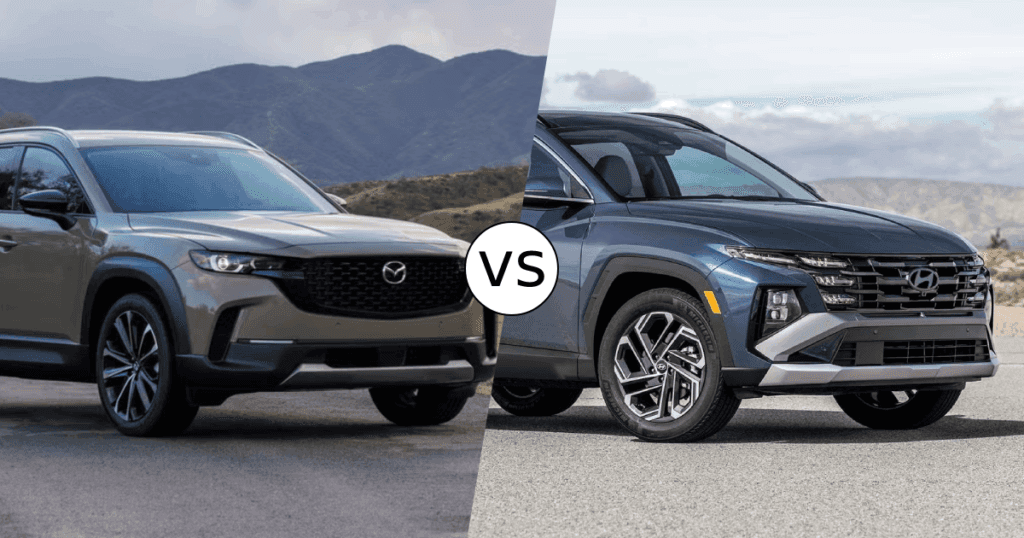 2025 Mazda CX-50 vs. Hyundai TUCSON