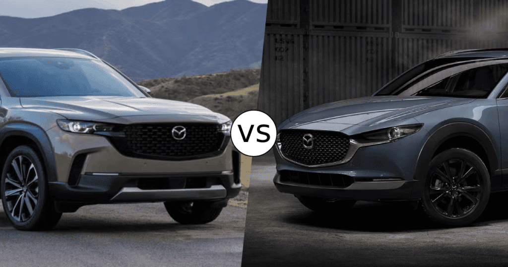 2025 Mazda CX-30 vs Mazda CX-50