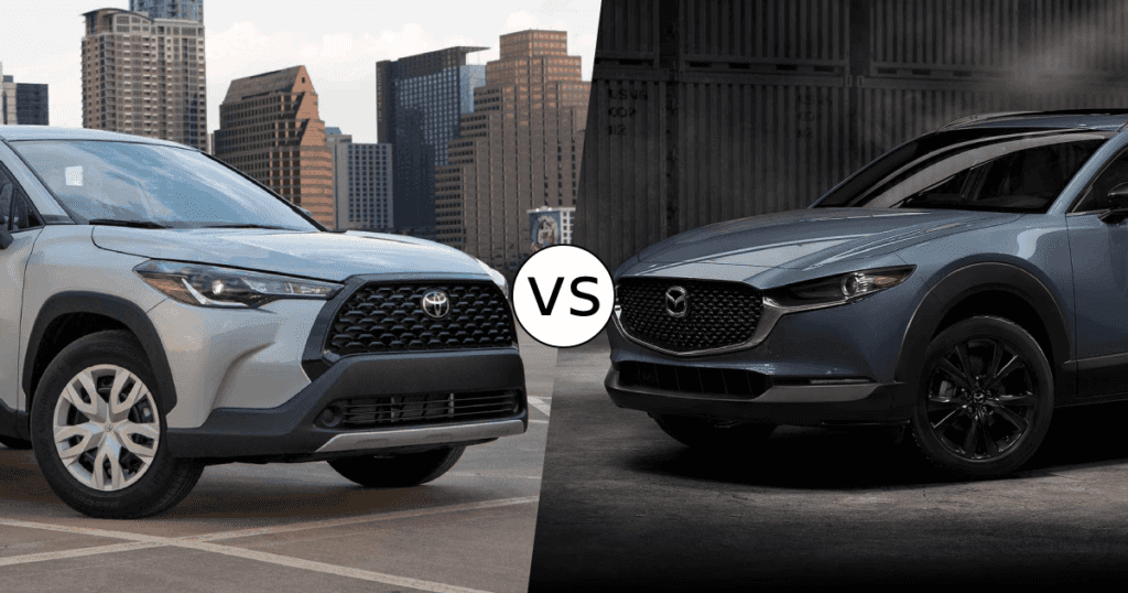2025 Mazda CX-30 vs. Corolla Cross