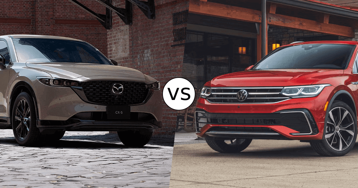 2026 Mazda CX-5 vs 2026 Volkswagen Tiguan