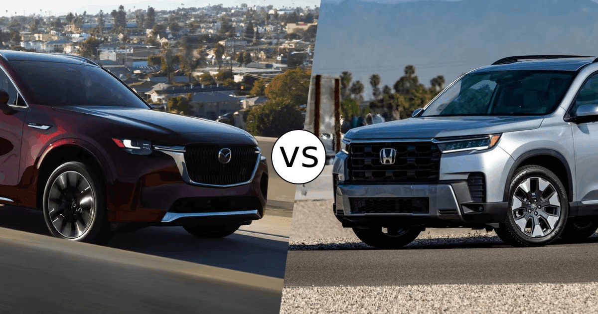 2026 Mazda CX-90 vs. Honda Pilot