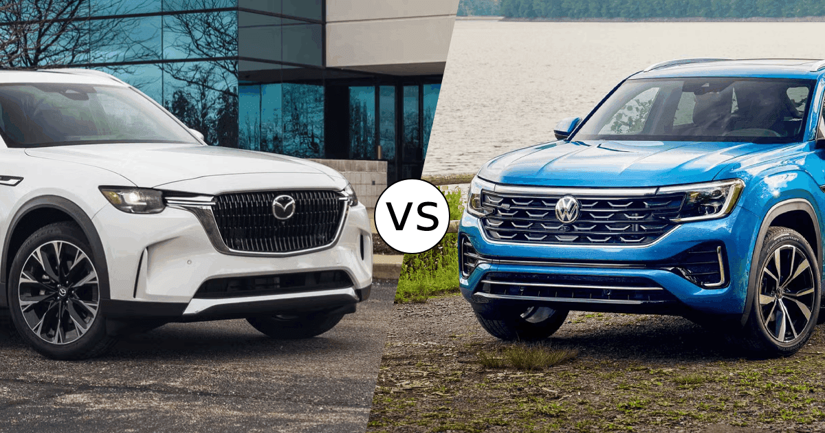 2026 Mazda CX-90 vs. VW Atlas