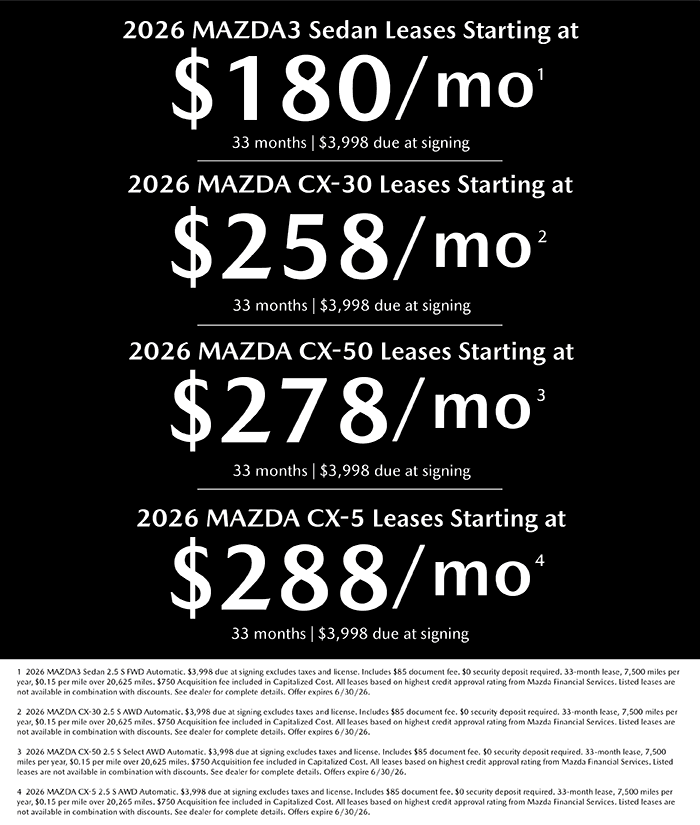 New Mazda3 Sedan For Sale in San Juan Capistrano | Capistrano Mazda