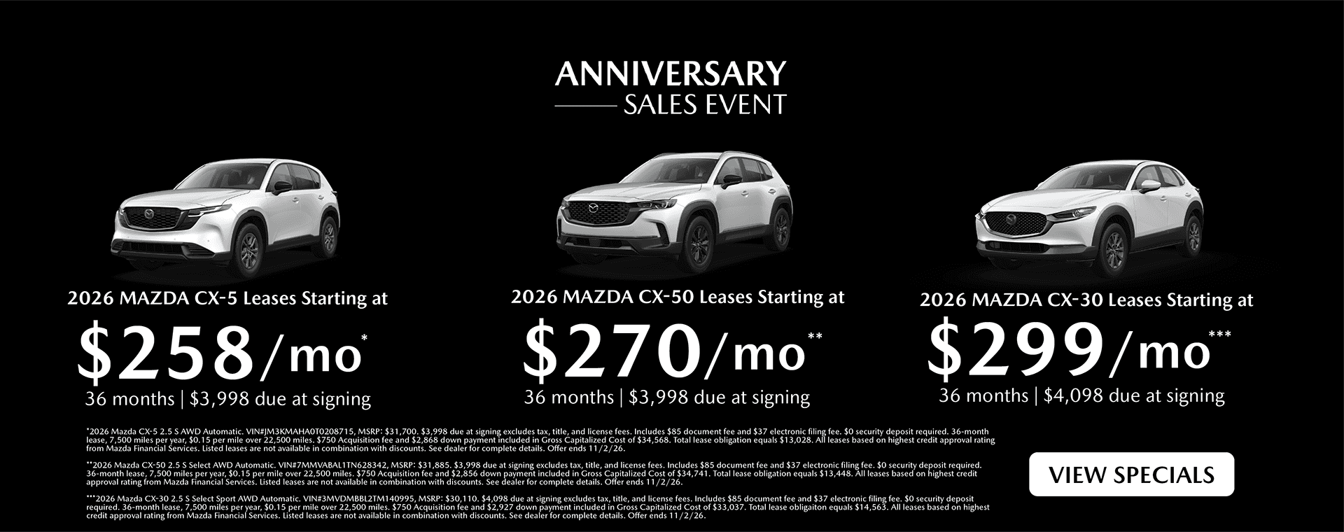 Mazda_2026October_MultiCarLine_Lease_WebsiteHeaderImage_Desktop_Revised
