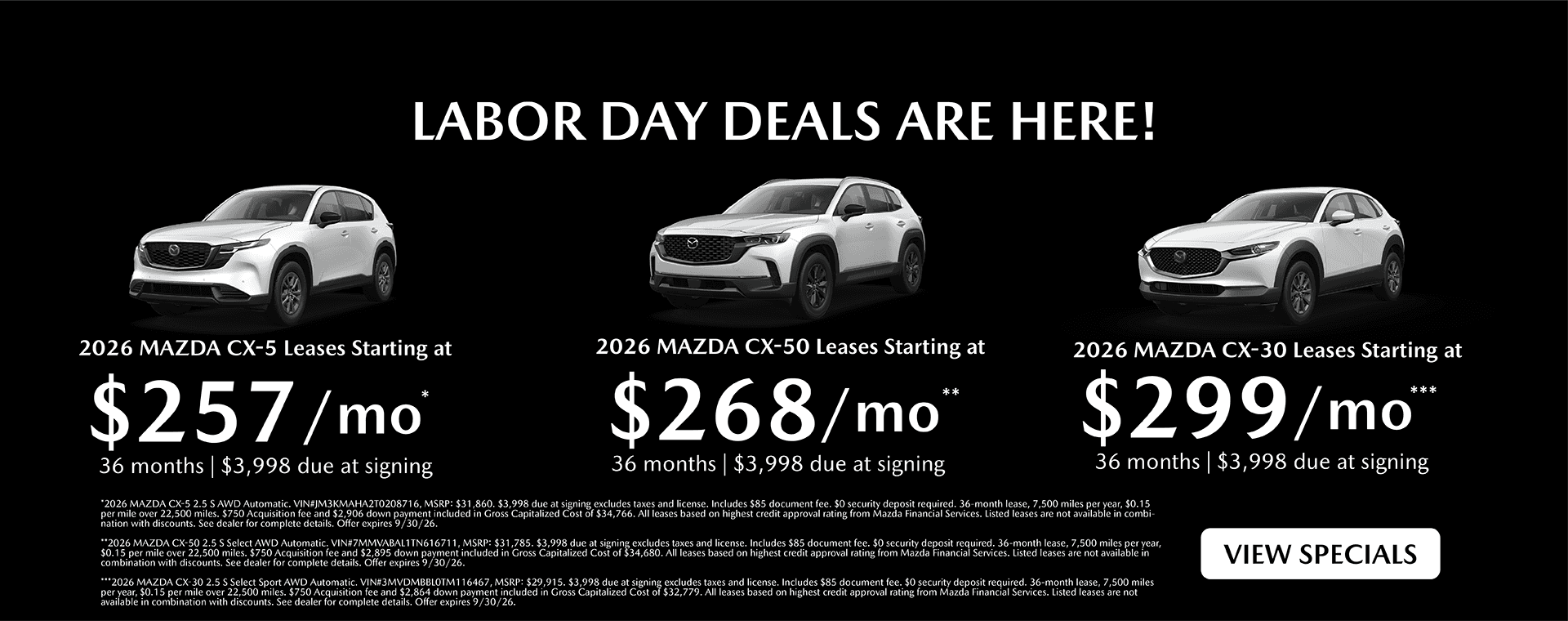 Mazda_LaborDay2026_MultiCarLine_Lease_WebsiteHeaderImage_Desktop