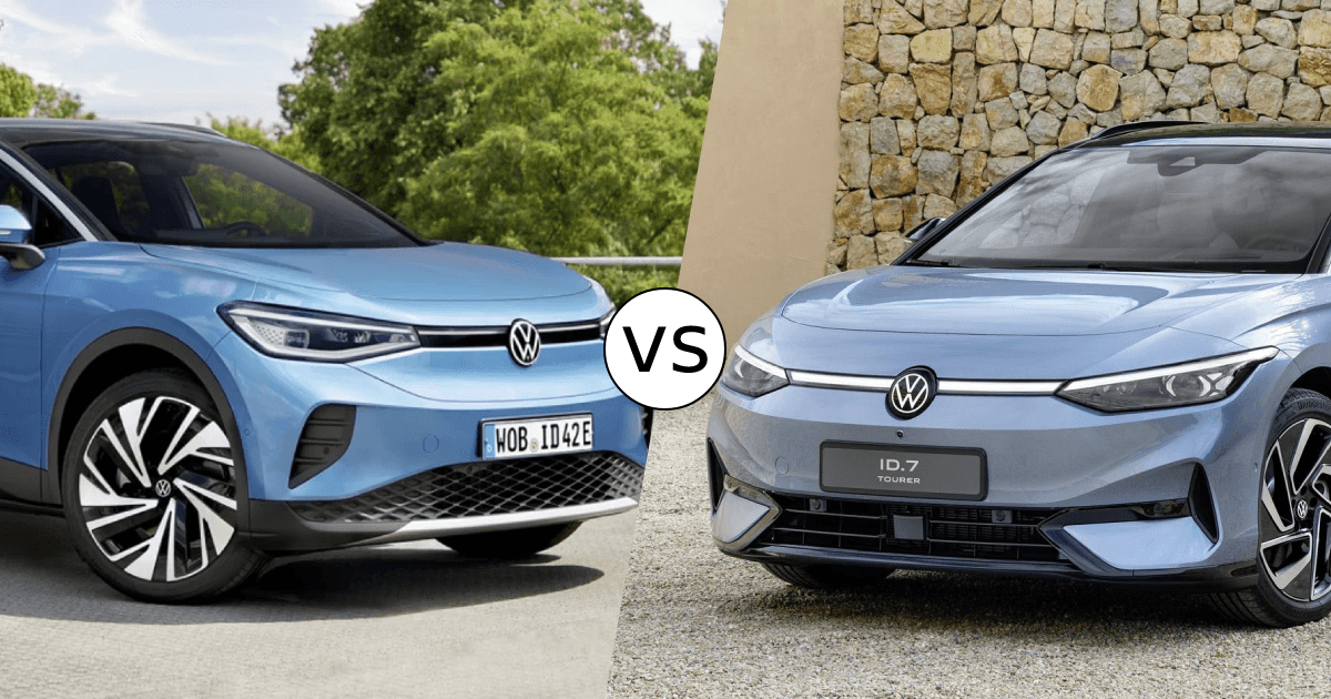 VW ID.4 vs ID.7