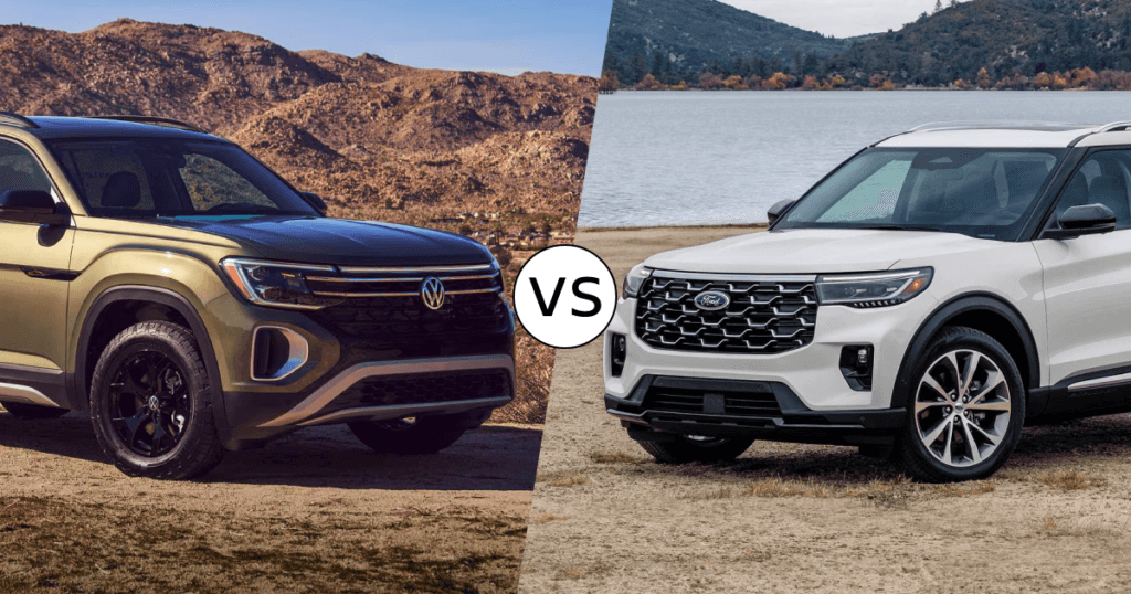 2025 Volkswagen Atlas vs. 2025 Ford Explorer
