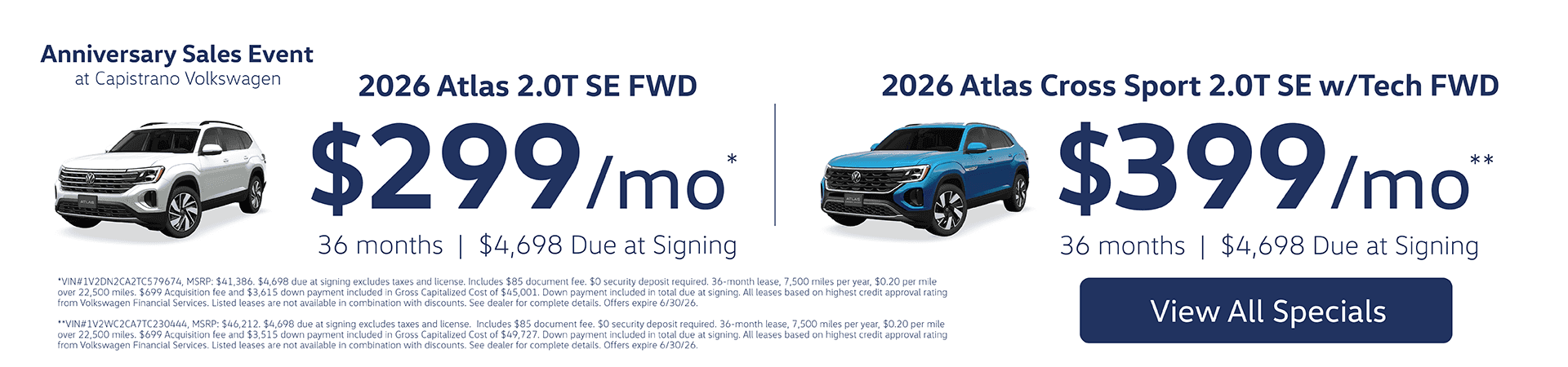 VW_2026June_AtlasandCrossSport_Lease_WebsiteHeaderImage_DesktopR1