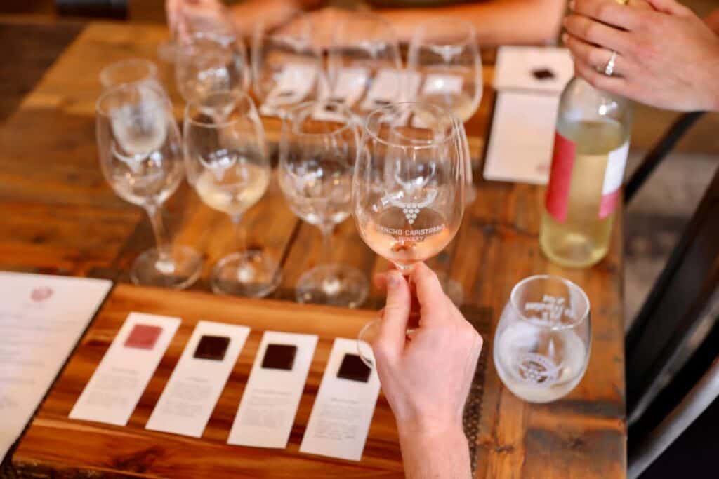 Cozy Wine Tastings at Rancho Capistrano Winery