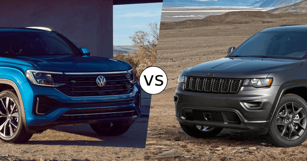 2025 Volkswagen Atlas Cross Sport vs. Jeep Grand Cherokee