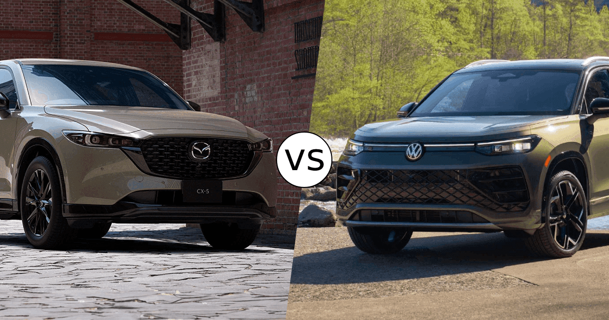 2026 VW Tiguan vs. 2026 Mazda CX-5