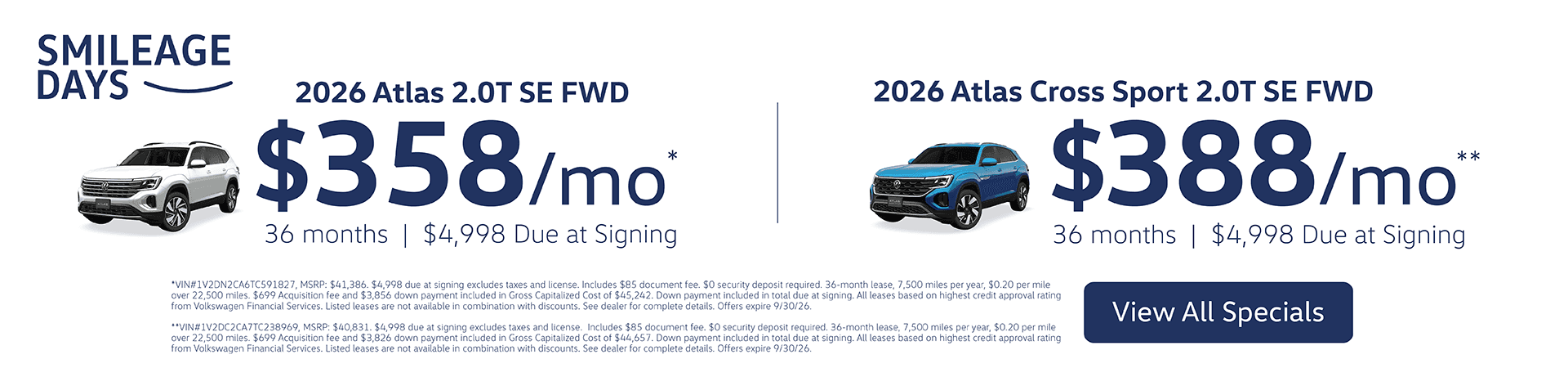 VW_2026September_AtlasandCrossSport_Lease_WebsiteHeaderImage_Desktop_R3