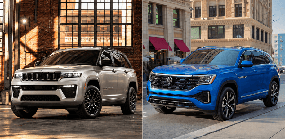 2026 VW Atlas Cross Sport vs Jeep Grand Cherokee