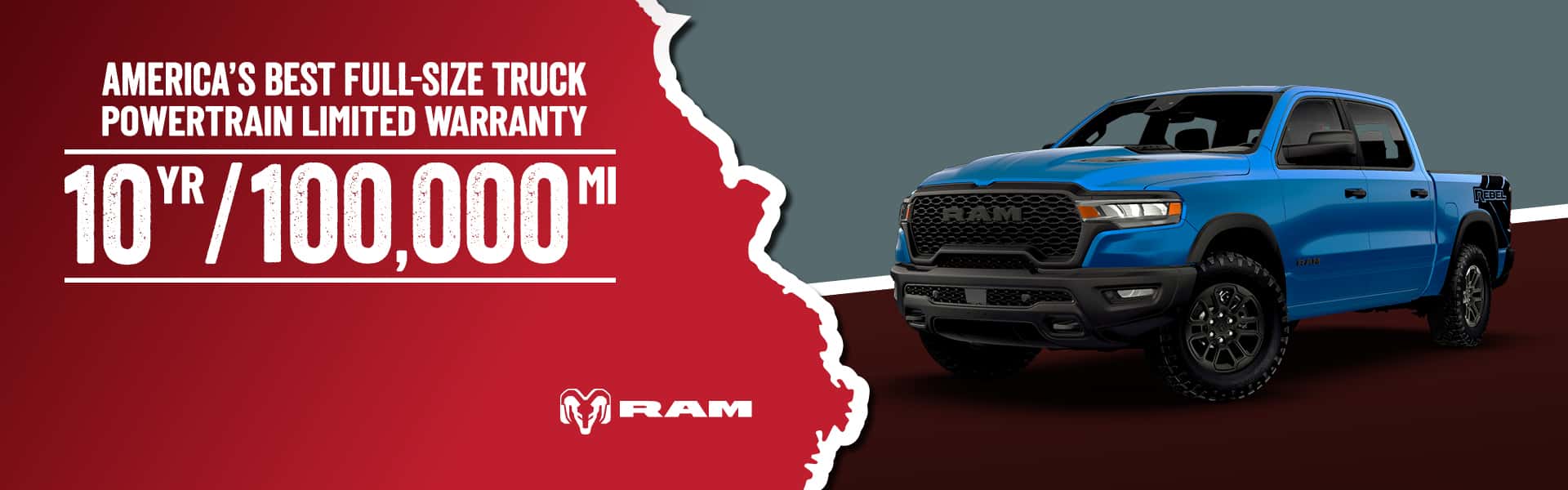 Ram 10 year warranty