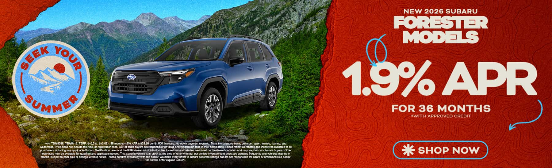 forester apr