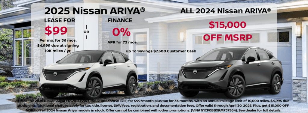 2024 & 2025 NISSAN ARIYA