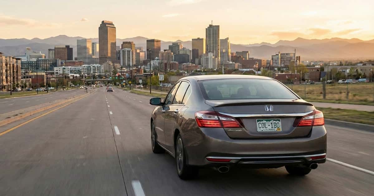 Customer comparing Buy Here Pay Here vs. traditional auto loan options in a Denver showroom