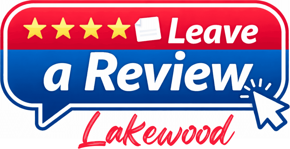 Leave a Review - Lakewood