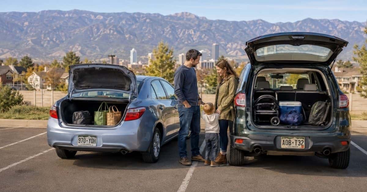 Sedan and SUV under $15,000 compared for value in Denver