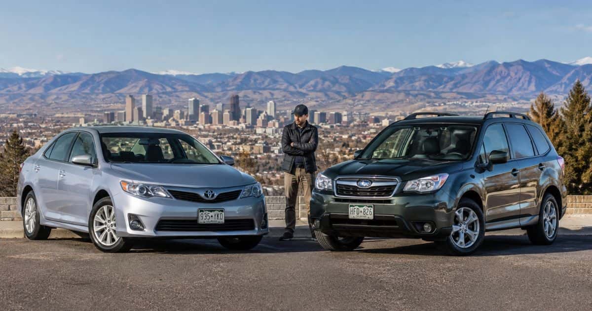 Used sedan and SUV fuel efficiency comparison for affordable Denver inventory