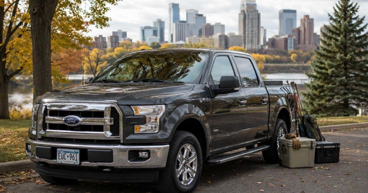 Used pickup truck suited for Minnesota work, winter driving, and outdoor recreation in the Twin Cities