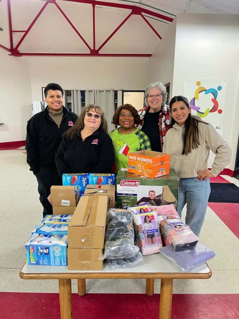 carhop chippewa falls team gives back to the community table in eau claire wi esmeralda salgado