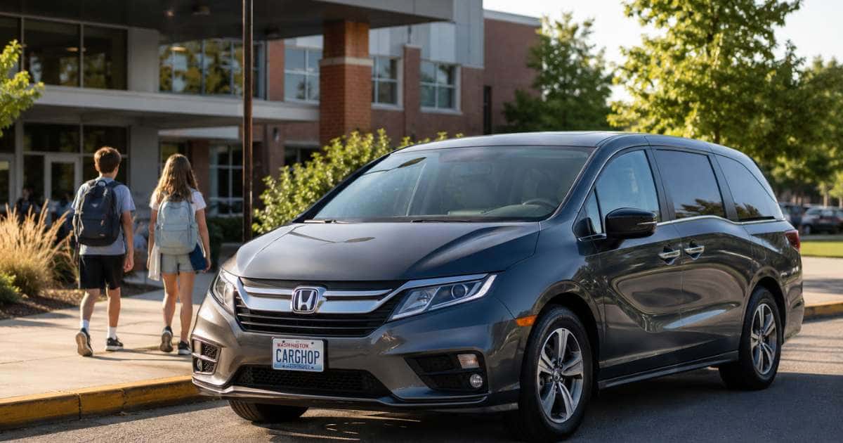 Family-friendly used vehicle for back-to-school driving in Everett, Washington