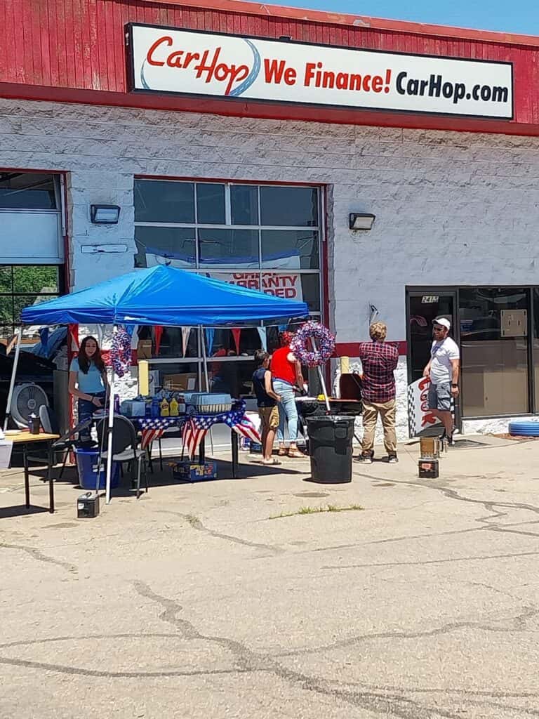 carhop of greeley summer bbq for customers