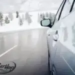 winter car driving with snow with carhop-ogo