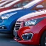 cars in a row