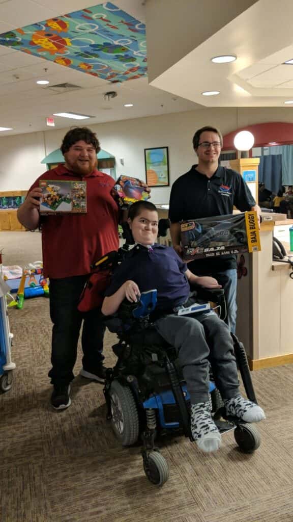 Sioux Falls CarHop cares team giving toys to children in need