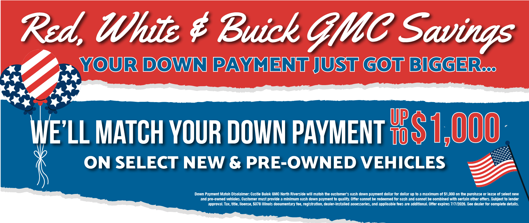 Red, White & Buick GMC Savings