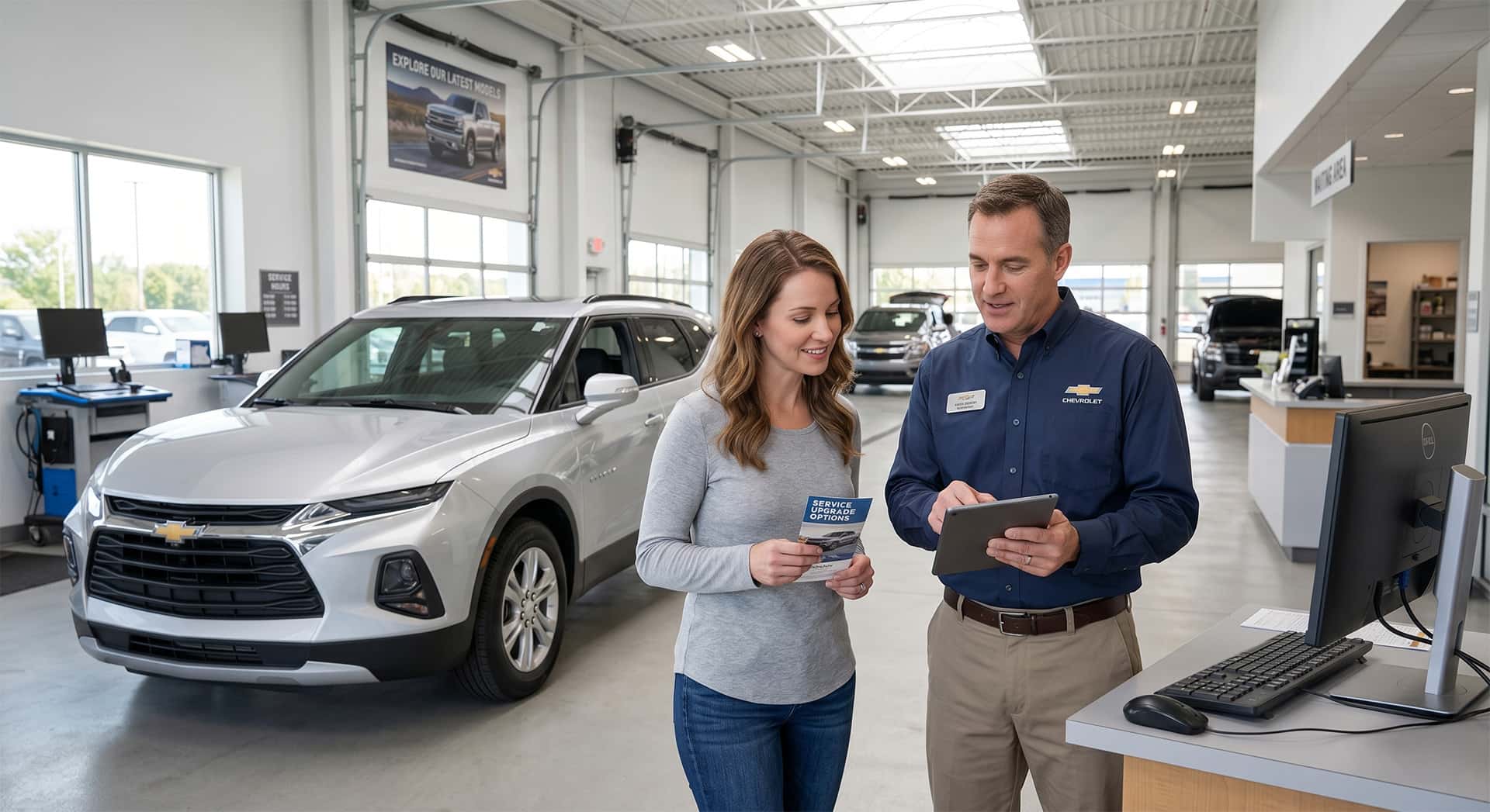 Upgrade your vehicle while servicing it