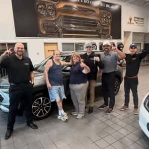 Happy Chevy Customers at Castle Chevy Dealer McHenry