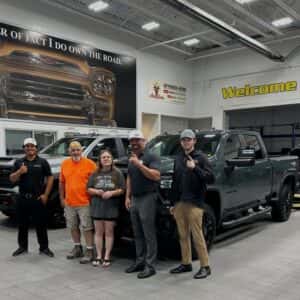 Happy GMC Truck Customers at Castle GMC McHenry
