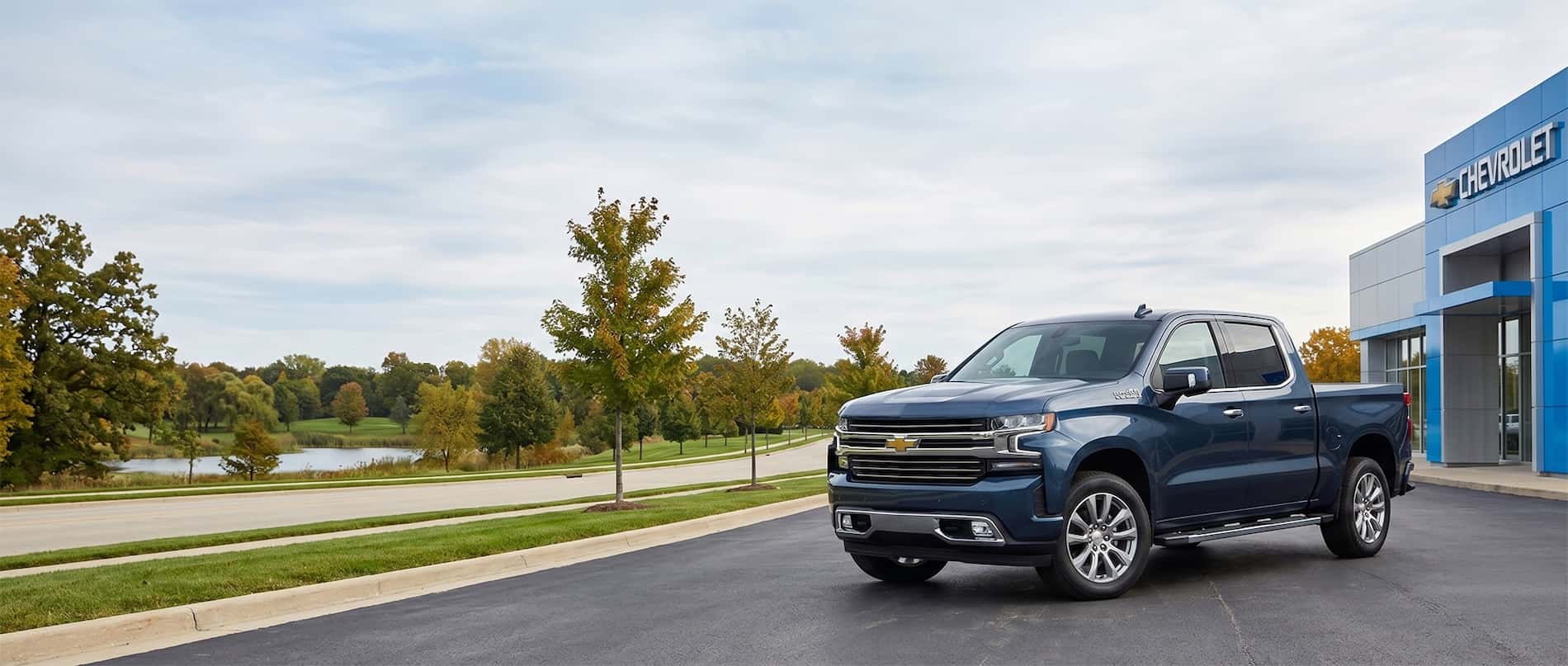 Chevrolet Silverado truck at Castle Chevrolet McHenry in McHenry IL