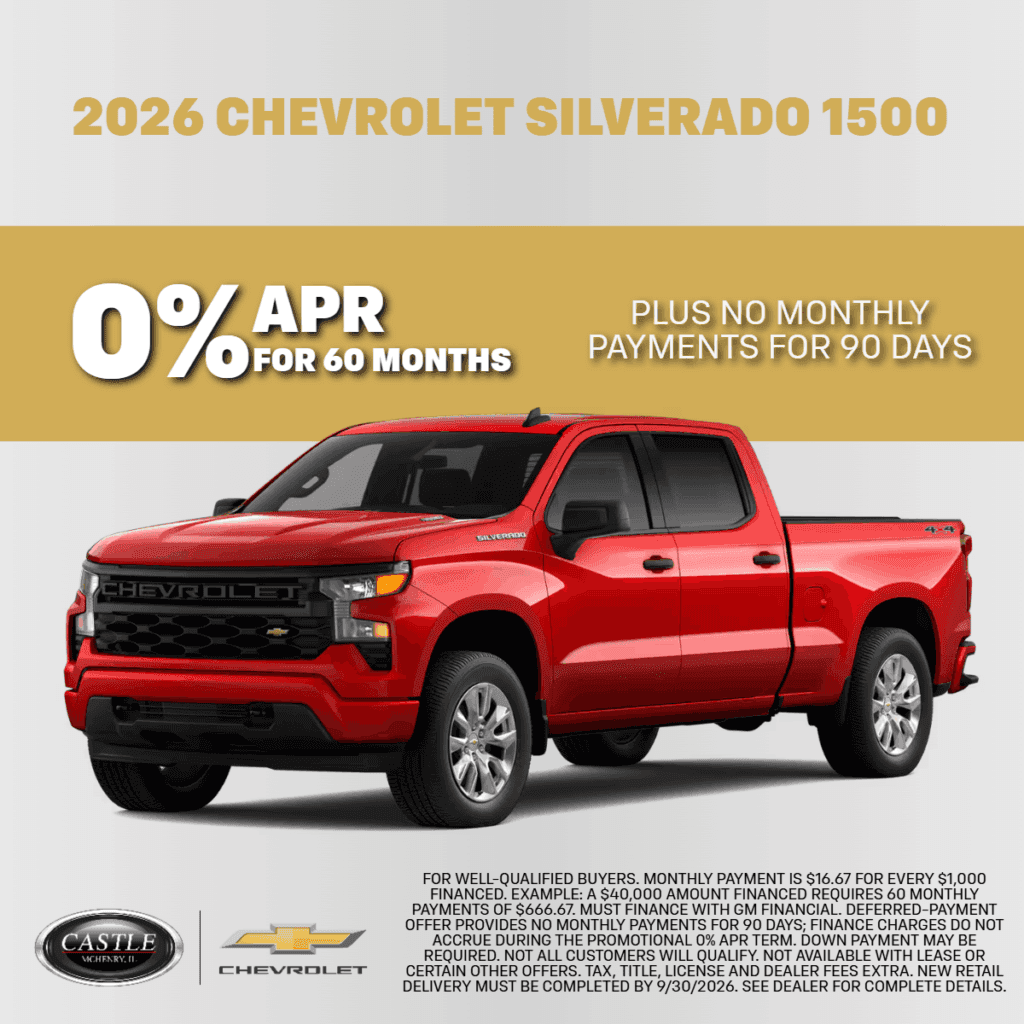 2026 Chevrolet Silverado 1500