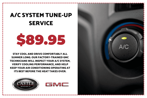 A/C System Tune-Up Service Only $89.95