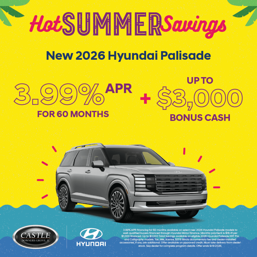 2026 Hyundai Palisade: 3.99% APR for 60 Months + Up to $3,000 Total Savings