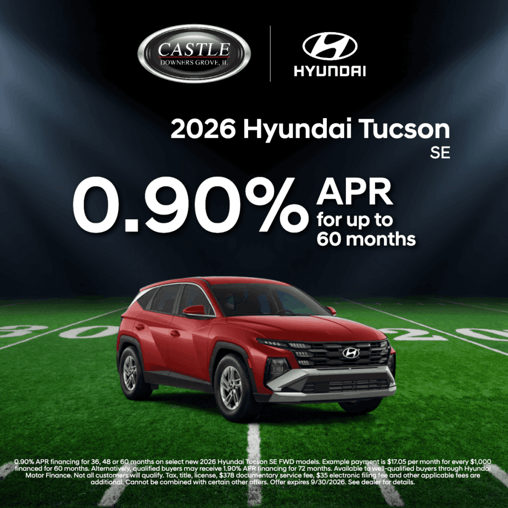 2026 Hyundai Tucson: Finance at 0.90% APR for Up to 60 Months