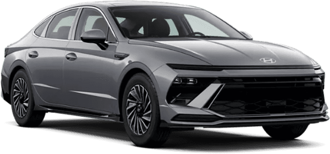 Hyundai Sonata Hybrid SEL midsize sedan in gray