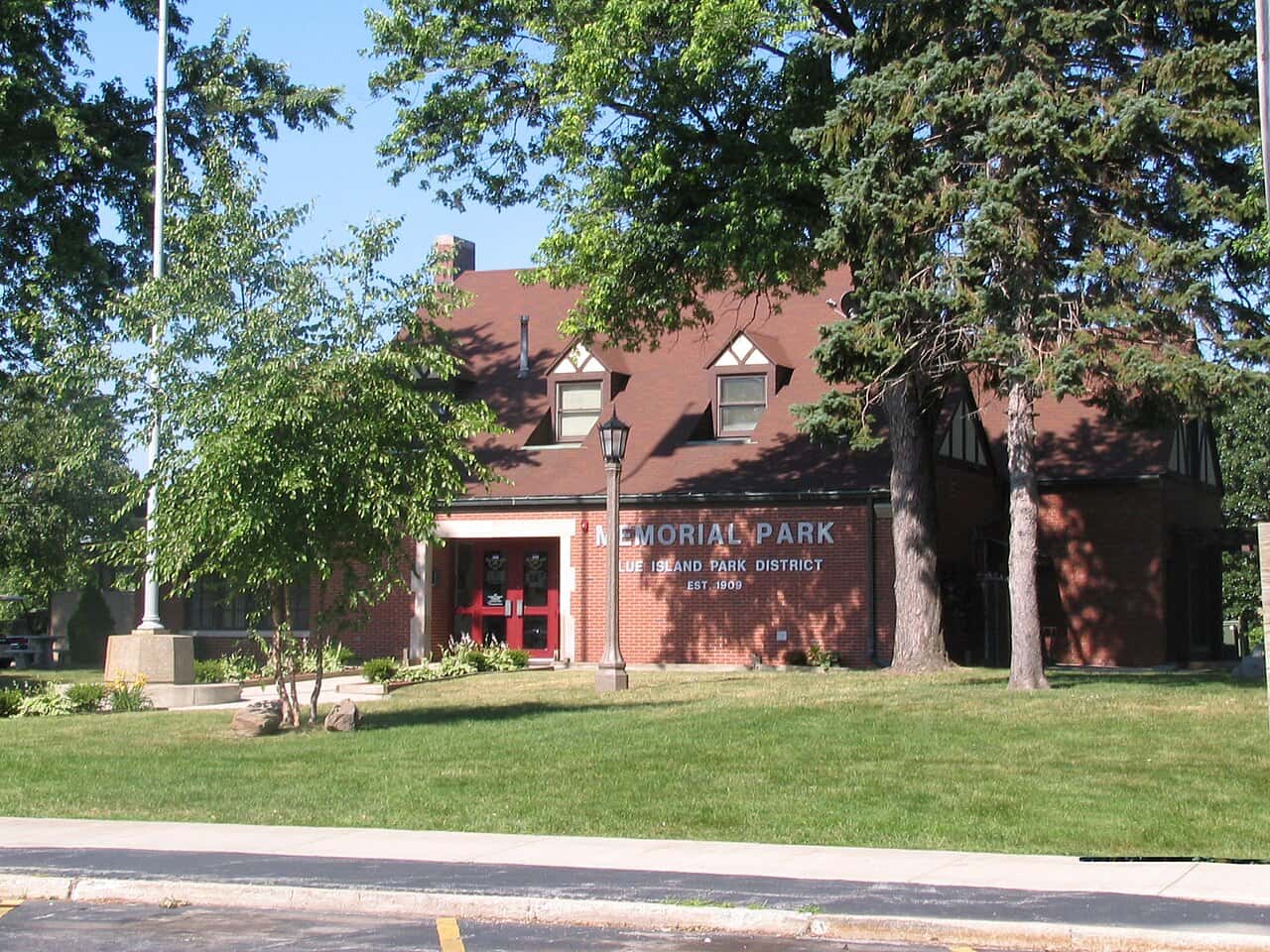 Blue Island Memorial Park in Blue Island, IL